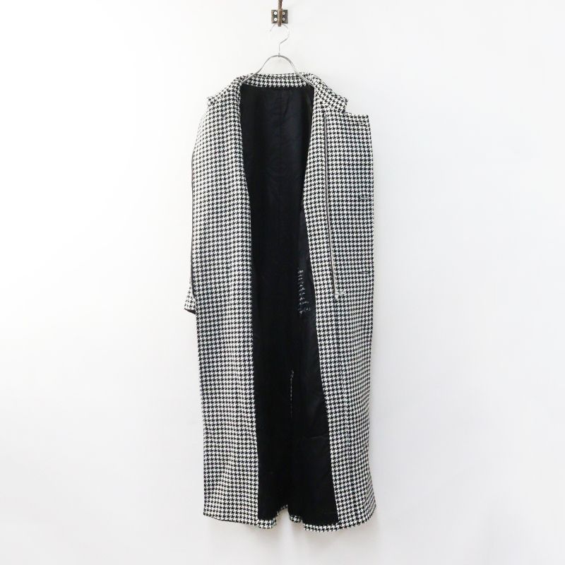 美品 定価121000円 アニエスベーオム agnes b. HOMME MANTEAU 千鳥格子