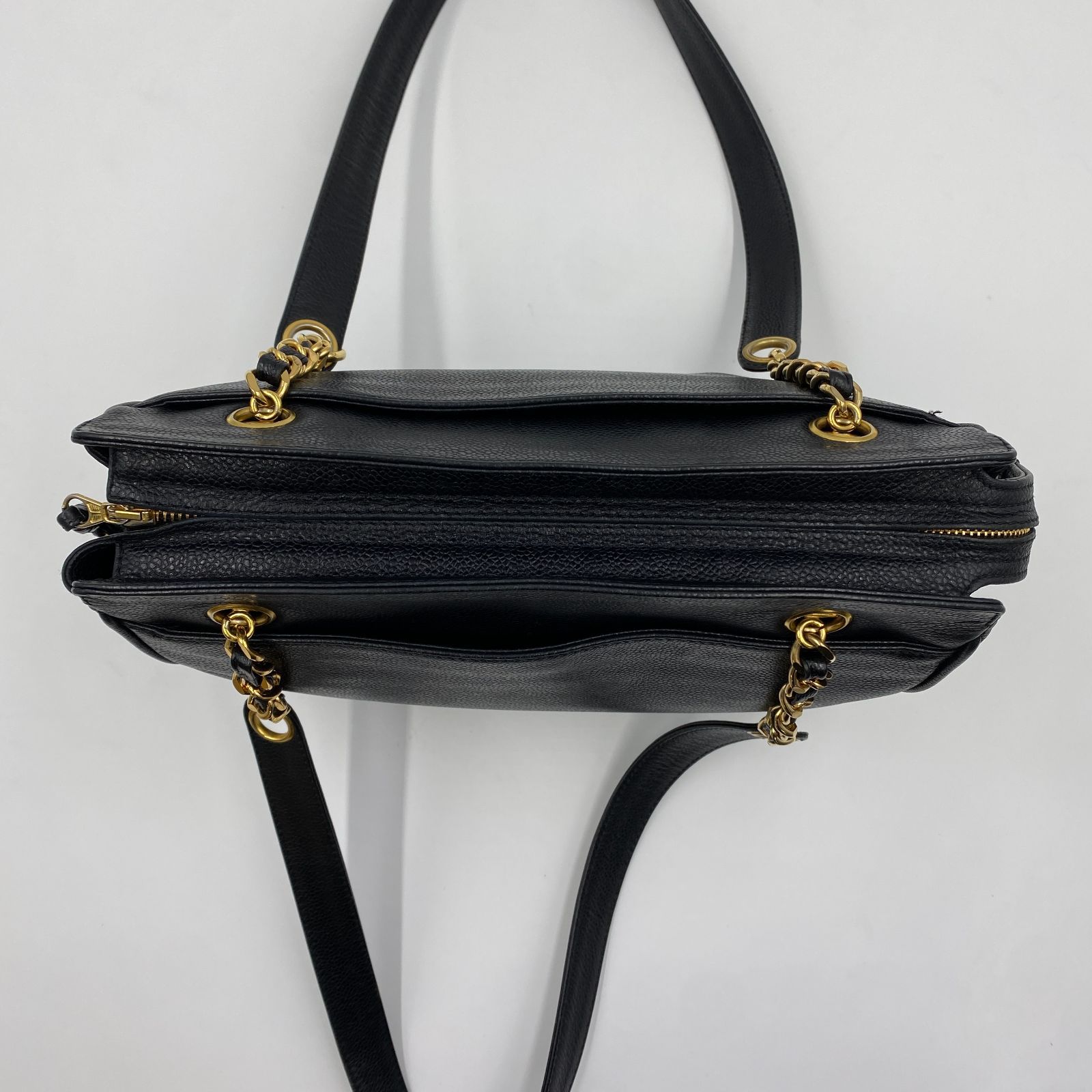 最最終お値下げ☆シャネルCHANEL☆トリプルココ シャネル CHANEL トリプルココ キャビアスキン チェーン ショルダー