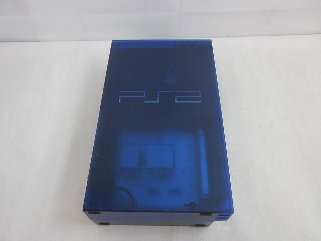 中古品 ゲーム プレイステーション2 PS2 本体 SCPH-37000 オーシャンブルー 動作品 本体のみ