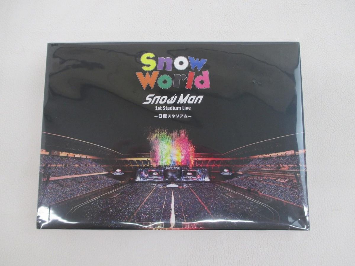 【Blu-ray】 World 1st Stadium Live 未開封 Snow Man Blu-ray 1st Stadiumu Live Snow World 日産