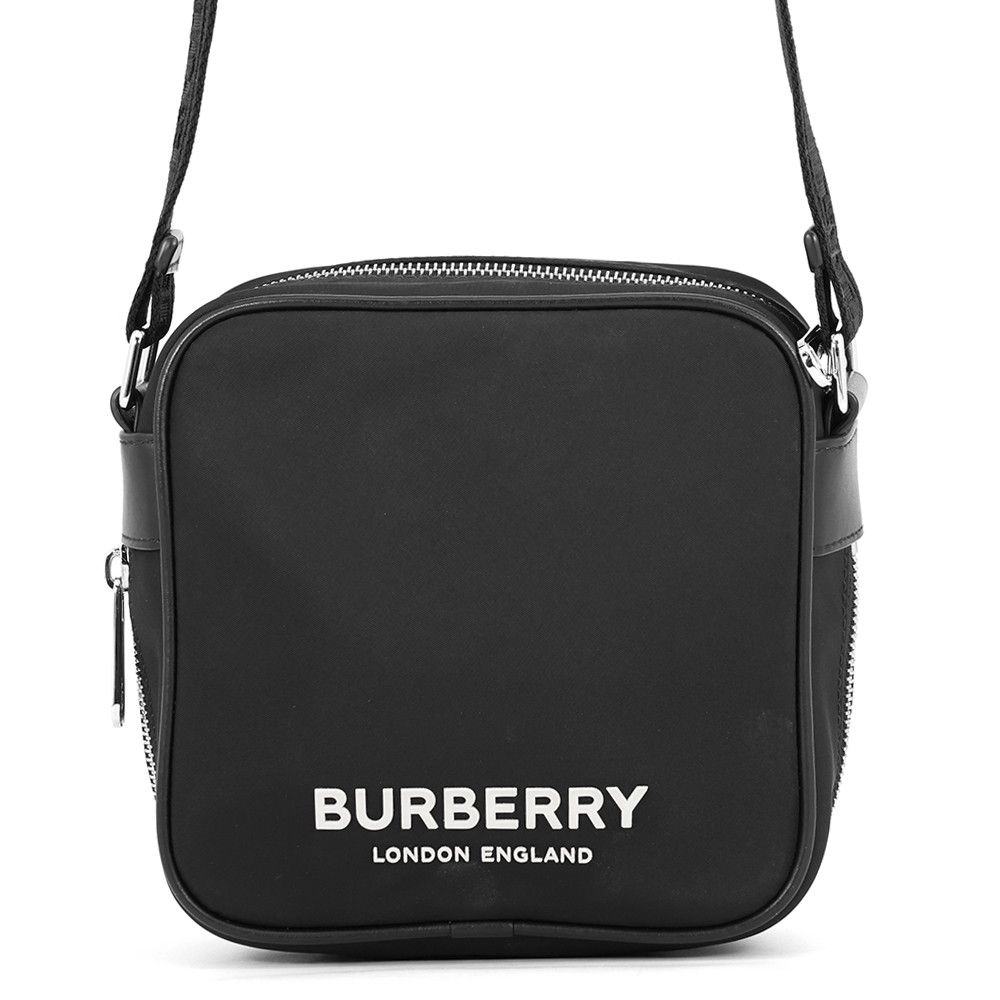 バーバリー ショルダーバッグ ナイロン/レザー 8066111 BURBERRY ブラック 黒