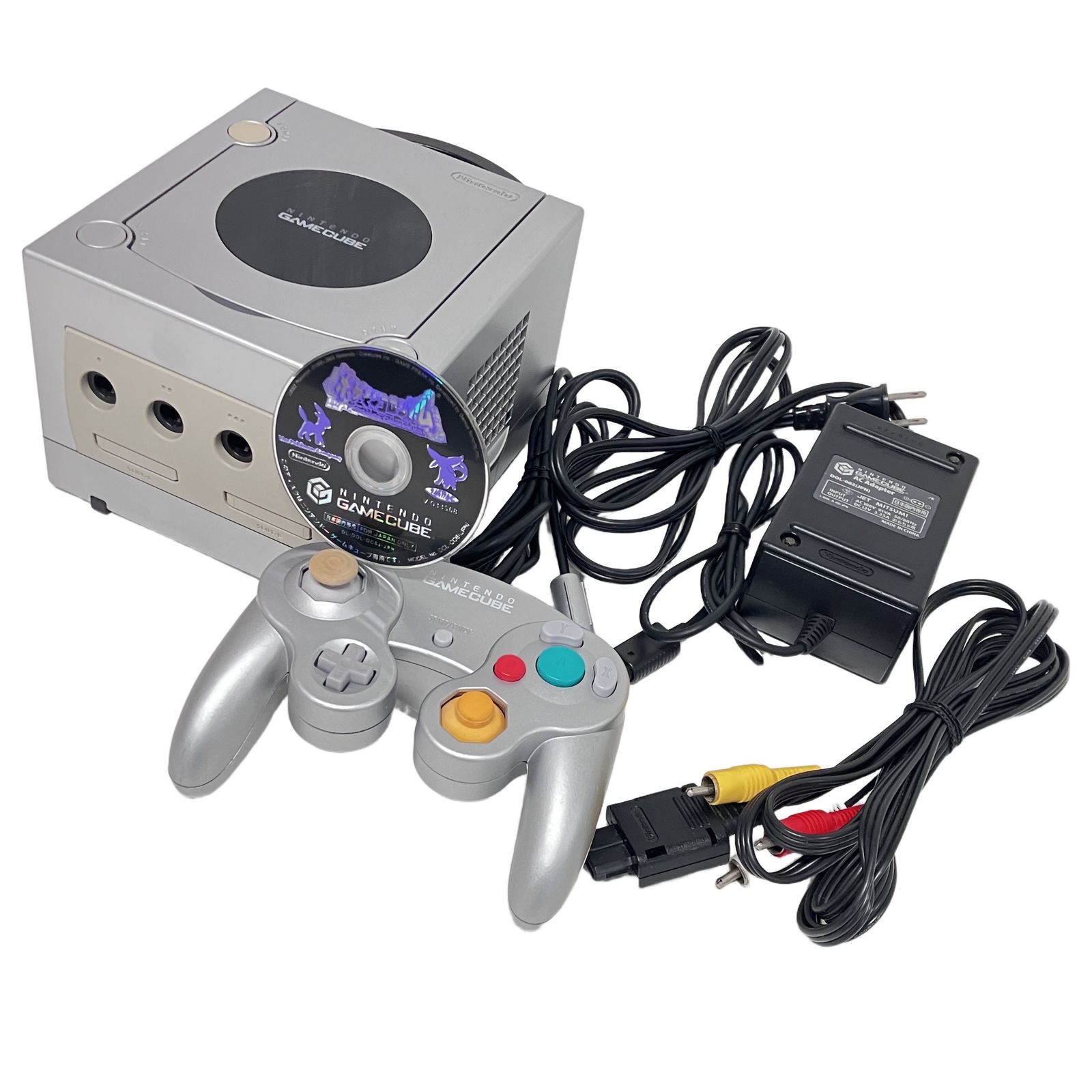 Nintendo DOL-001 GAMECUBE ニンテンドー ゲームキューブ 本体 コントローラー付き 家庭用 ゲーム機 任天堂 F11421597