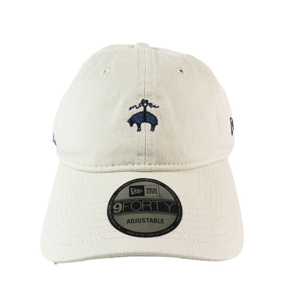 未使用 NEW ERA ニューエラ×Brooks Brothers ブルックスブラザーズ 9FORTY コラボレーション キャップ 帽子 F ベージュ メンズ 古着 中古 USED