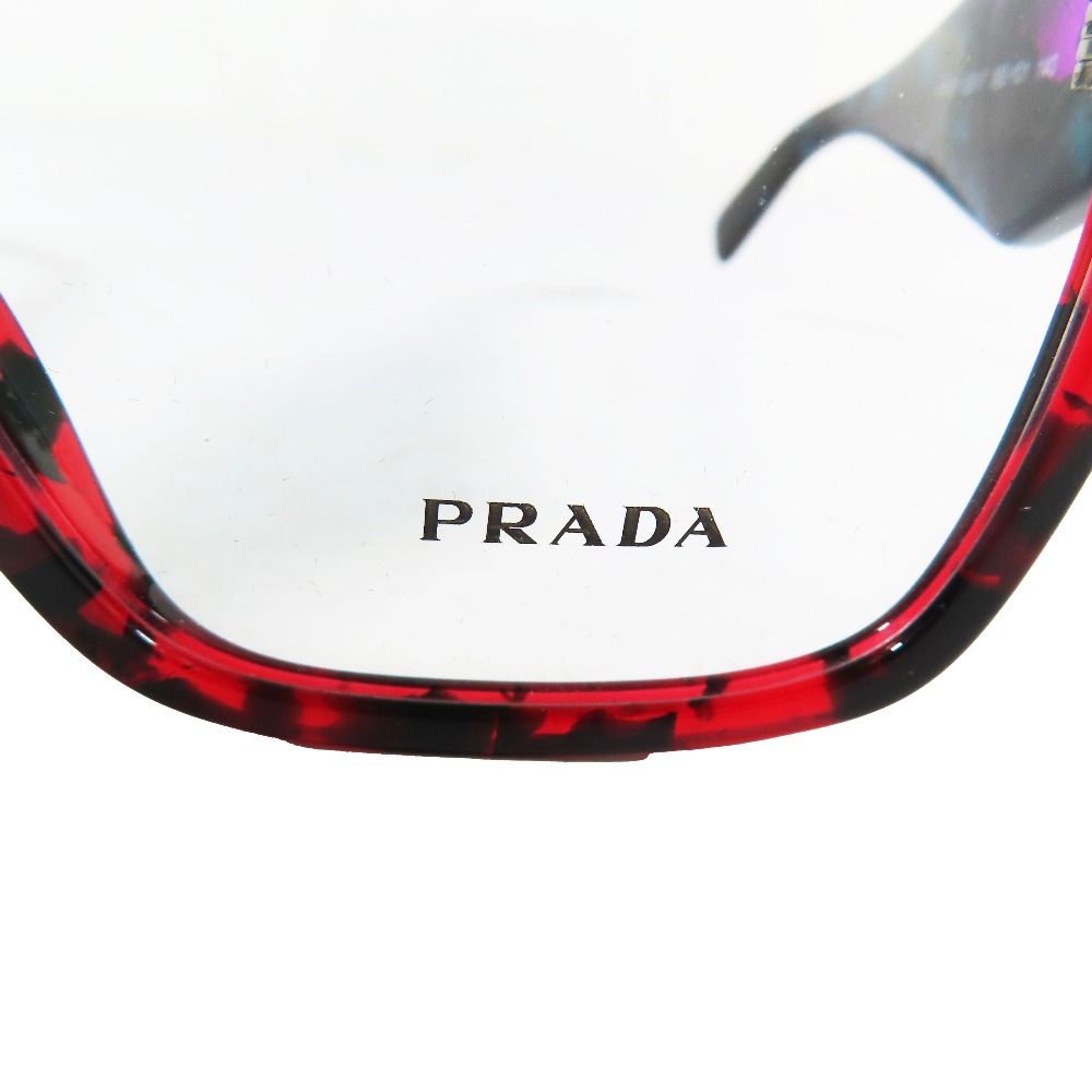新品同様 PRADA プラダ ロゴテンプル サングラス 眼鏡 アイウェア