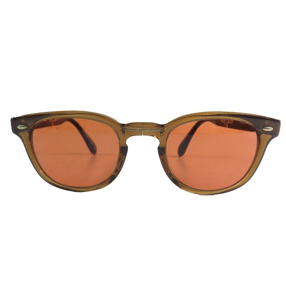 未使用 OLIVER PEOPLES オリバーピープルズ Sheldrake 1950 サングラス アイウェア 折り畳み OV5471SU メガネ 47□22 ブラウン メンズ レディース 古着 中古 USED 17,508円