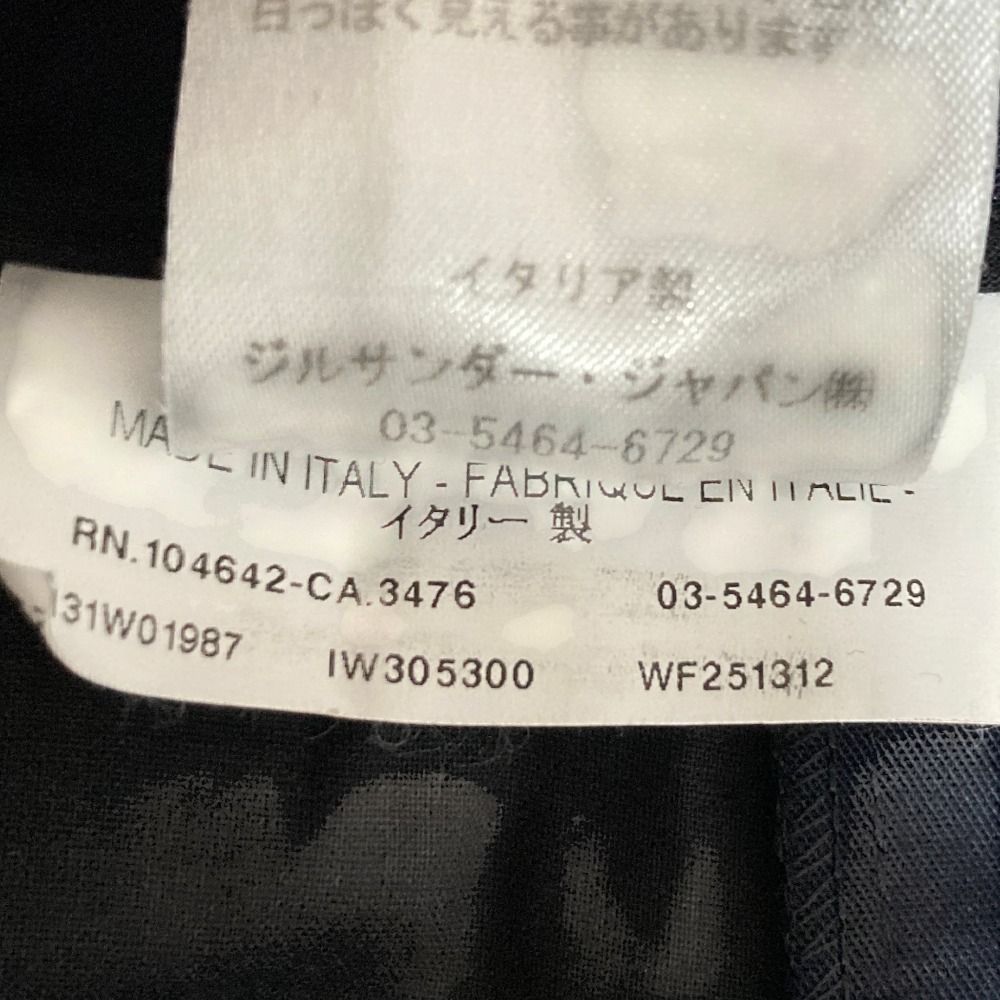 美品 JIL SANDER ジルサンダー ストレッチ スラックスパンツ サイズ38