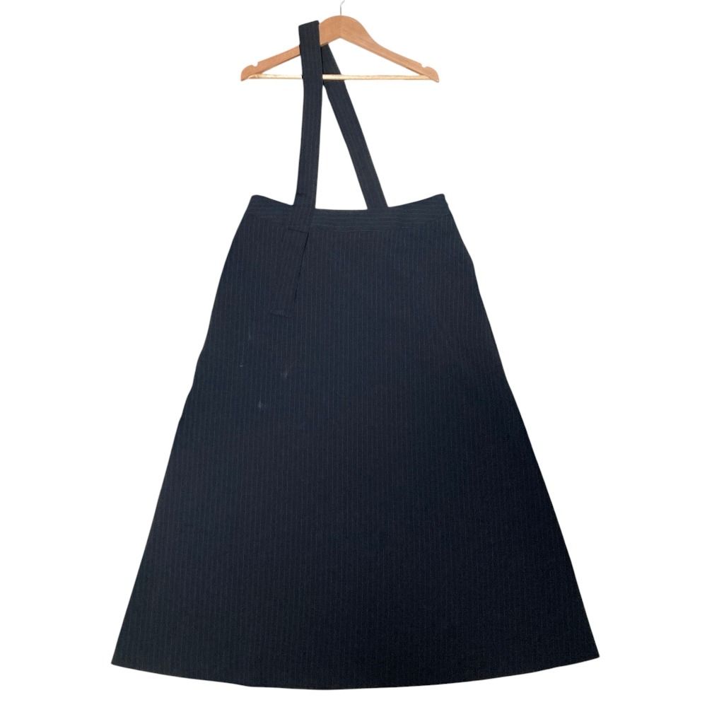 良品 Hussein Chalayan フセインチャラヤン ストライプ 吊りスカート