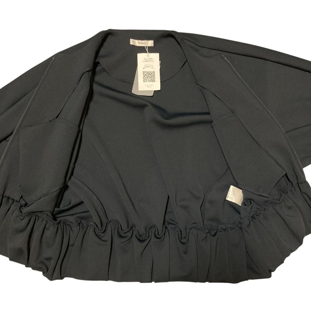 未使用 24AW VIRINA ヴィリーナ オークリーブルゾン ジップアップノー
