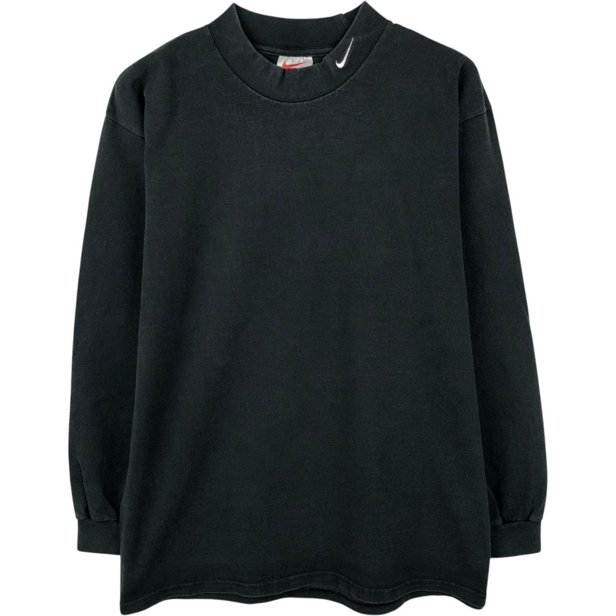 古着 90年代 ナイキ NIKE モックネック ロングTシャツ ロンT USA製 メンズL相当 ヴィンテージ/eaa652939