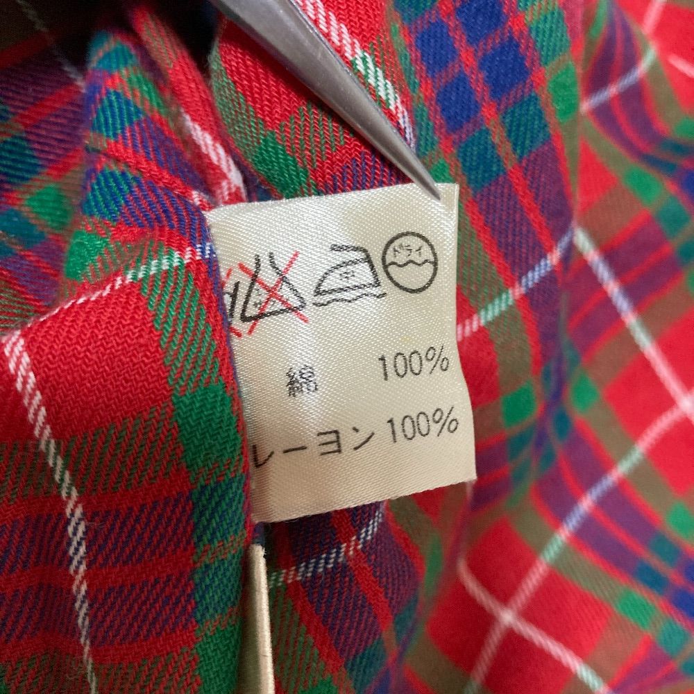 良品 Baracuta バラクータ G9 裏地チェック柄 スイングトップ