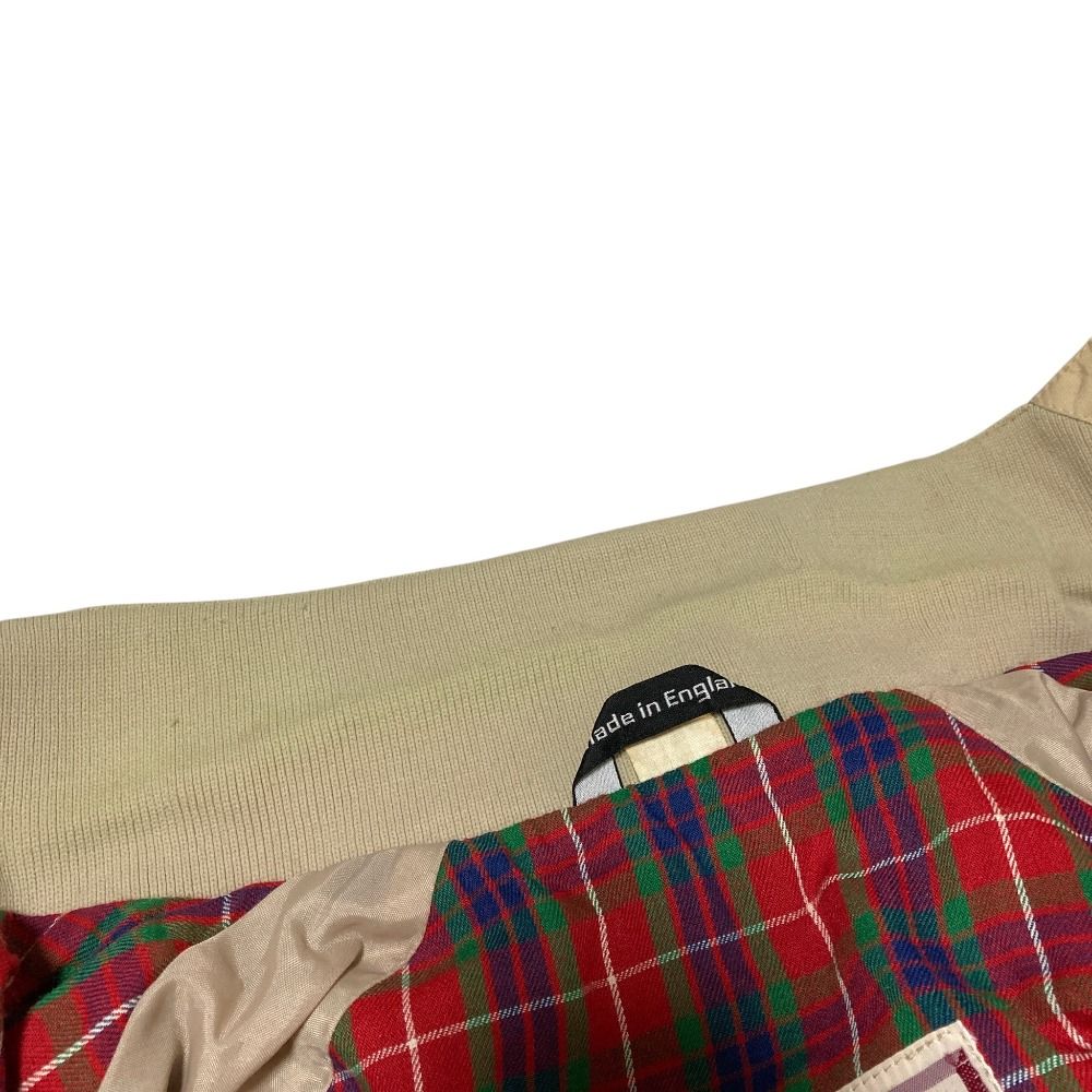 良品 Baracuta バラクータ G9 裏地チェック柄 スイングトップ