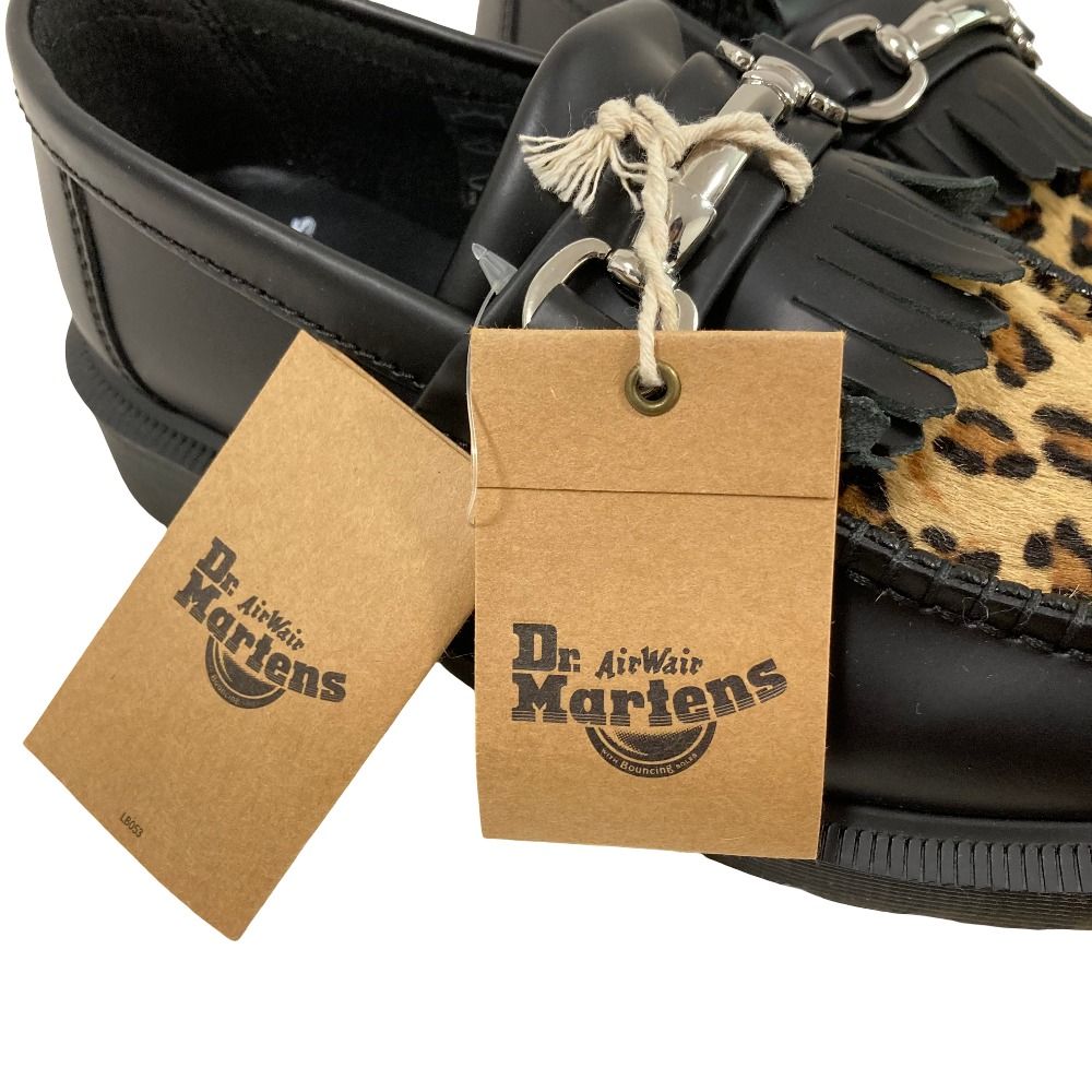 未使用 DR. MARTENS ドクターマーチン ADRIAN SNAFFLE レオパード