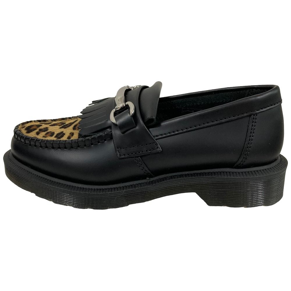 未使用 DR. MARTENS ドクターマーチン ADRIAN SNAFFLE レオパード