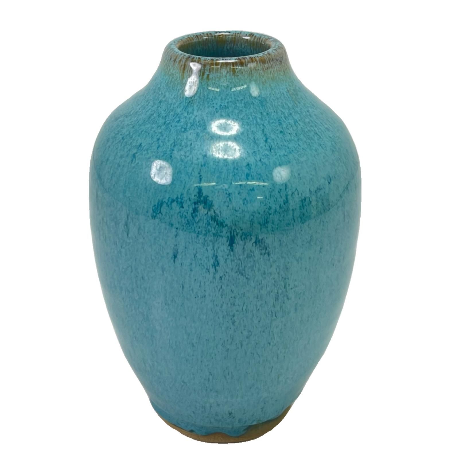 小樽窯 陶磁器 花瓶 19cm