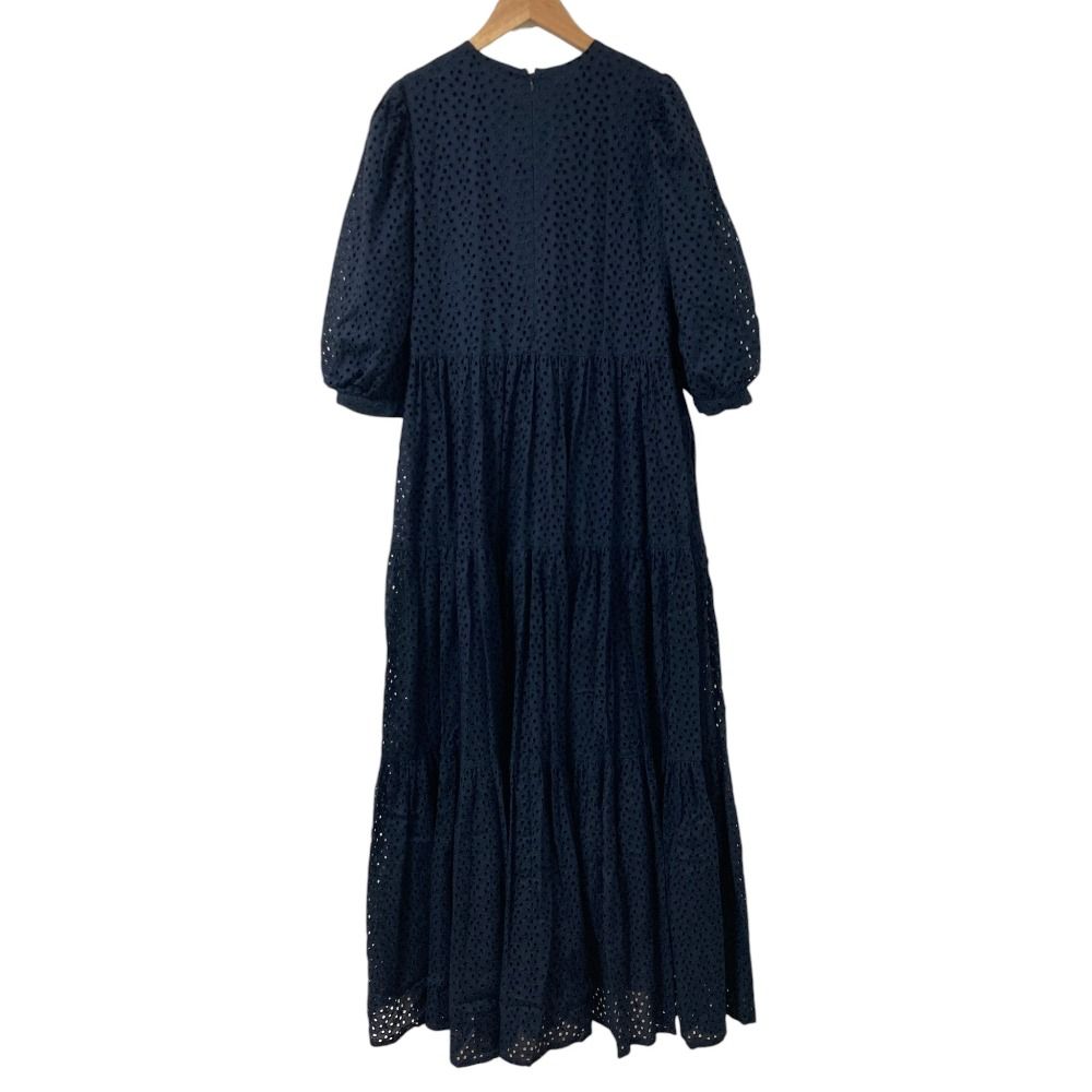 良品 ツルバイマリコオイカワ パフスリーブ カットワークレース