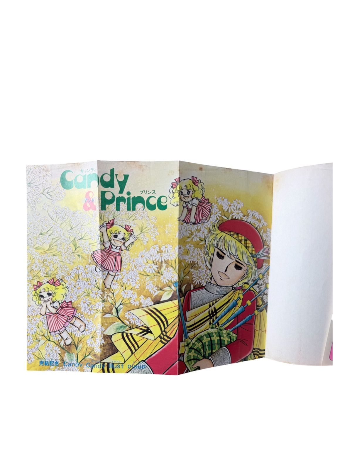 キャンディ・キャンディ いがらしゆみこ。超希少。9巻初版。ピンナップつき。 9巻初版☆ピンナップポスター付き☆】キャンディ・キャンディ 全9巻