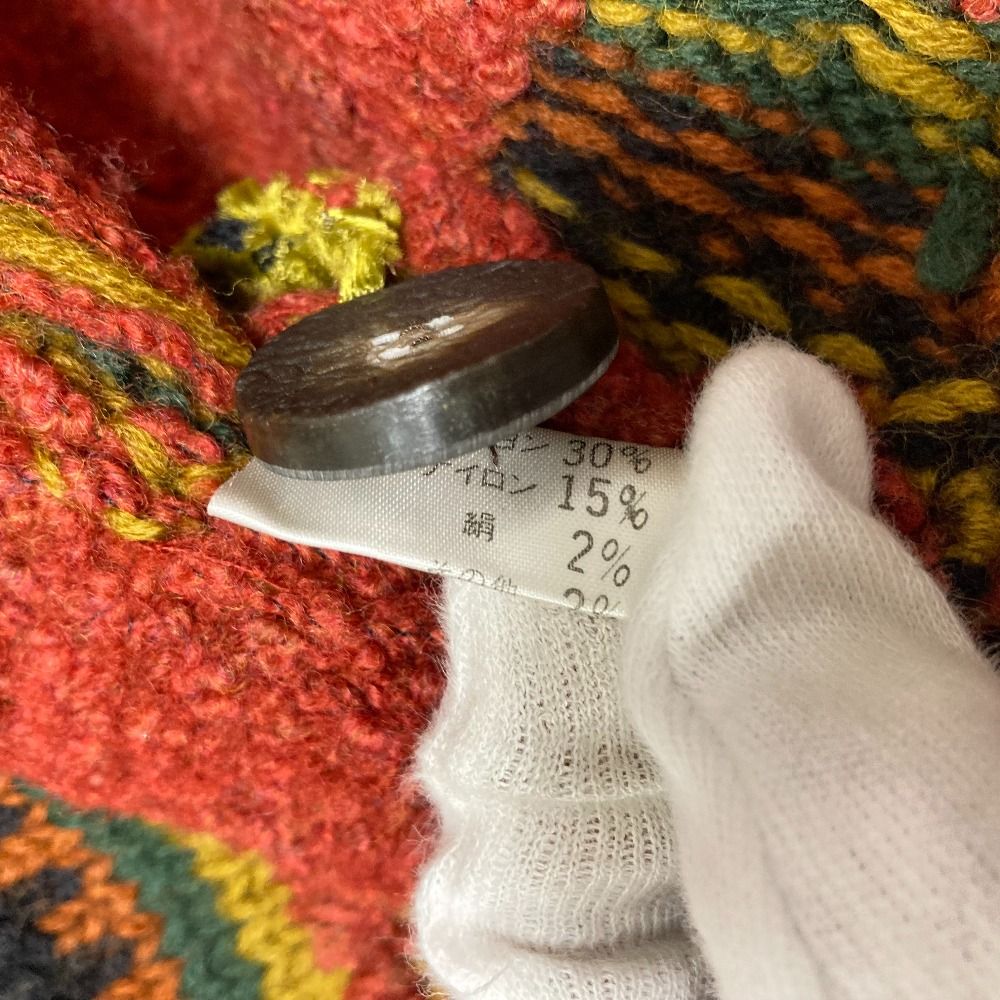 良品 FICCE フィッチェ ドン小西 ヨシユキコニシ ハンドニット レトロ