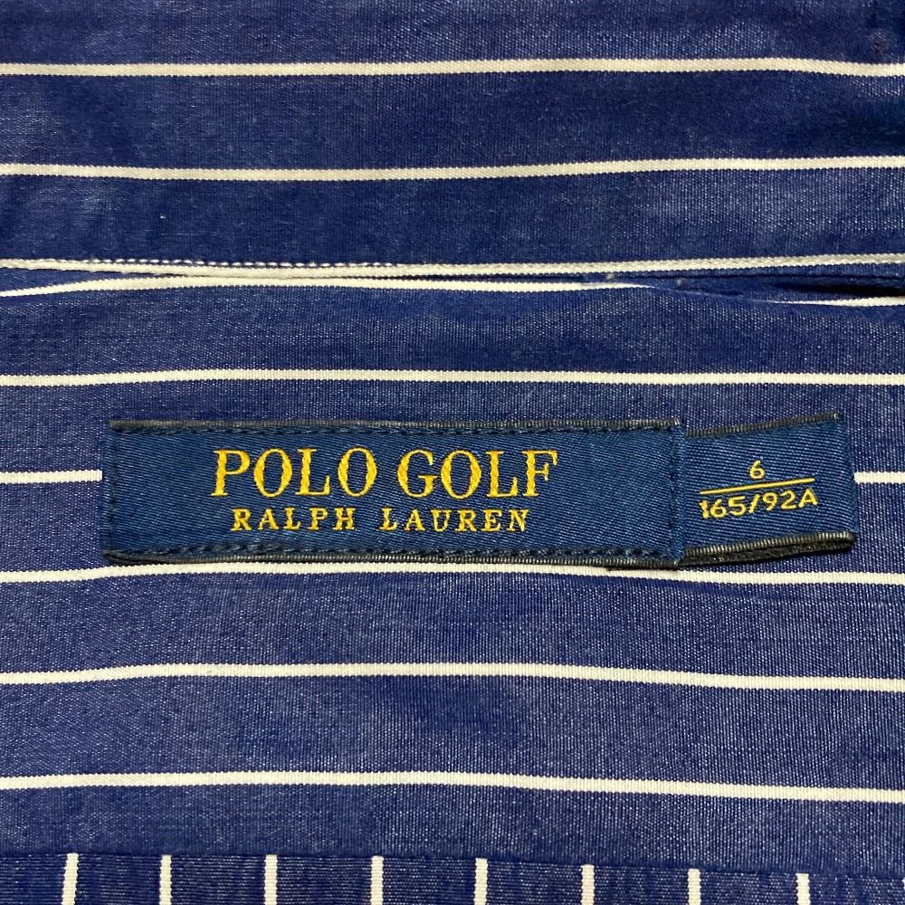 美品 POLO GOLF RALPH LAUREN ラルフローレンゴルフ ポニー ストライプ