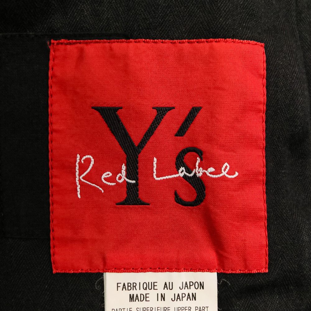 【美品】Y'sヨウジヤマモト レディース レッド ジャケット 美品 Y's ワイズ ヨウジヤマモト レッドレーベル ミリタリージャケット