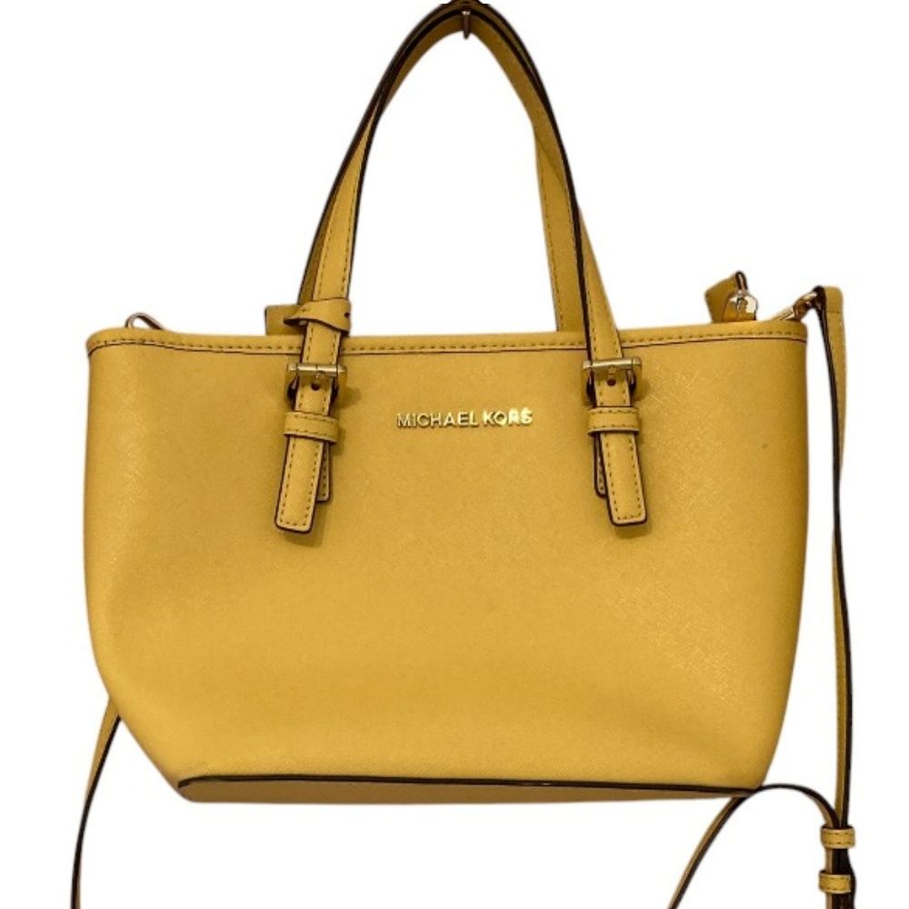 美品 Michael Kors マイケルコース ジェット セット トラベル 2Way 