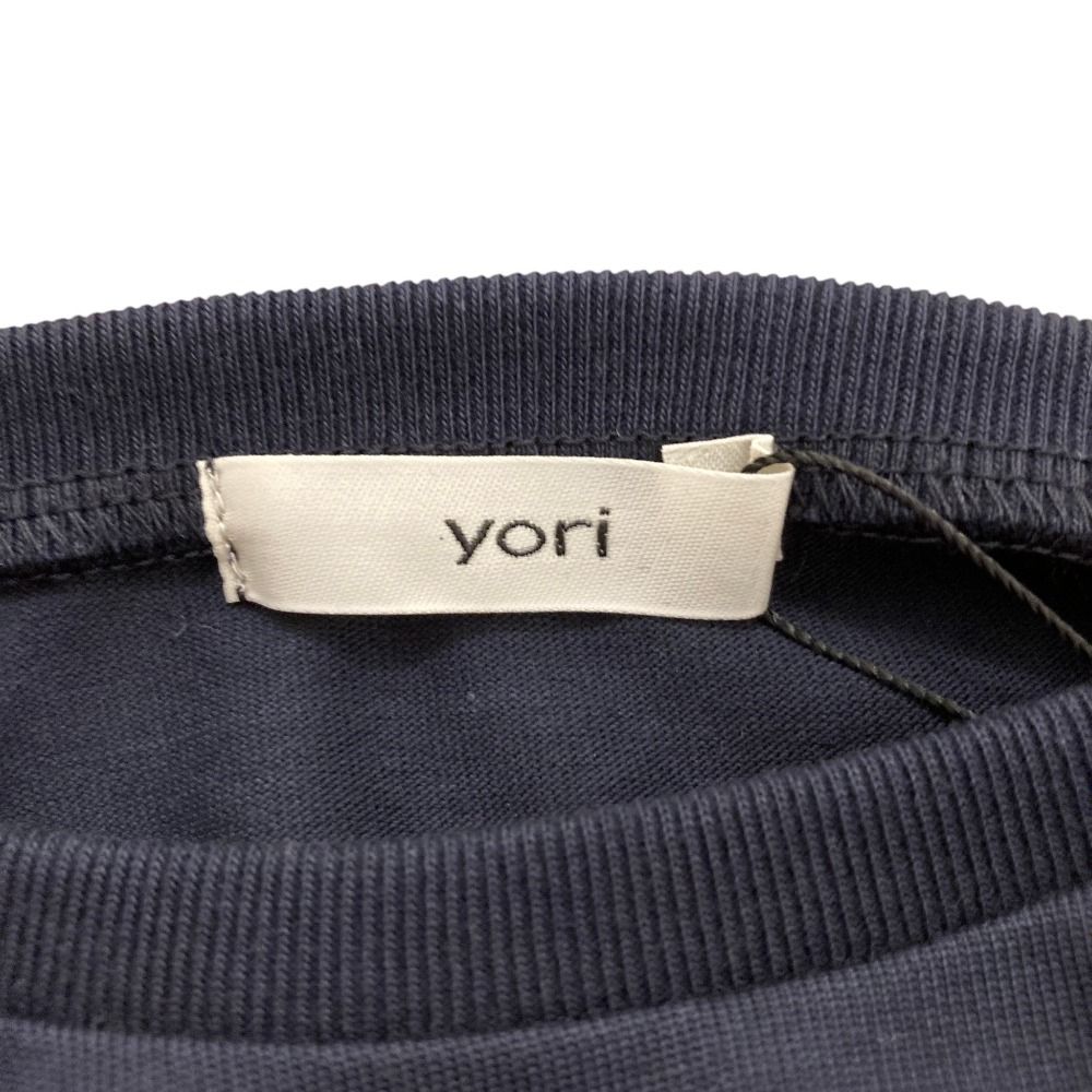 未使用 yori ヨリ ボリュームパフスリーブカットソー YR2211-149AW