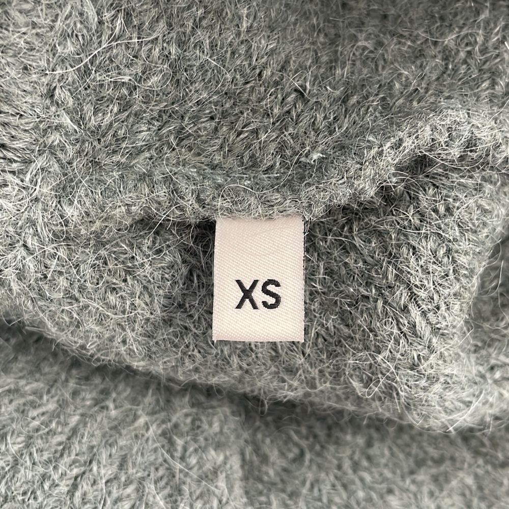 AMI アルパカニット　XL 中古 美品 AMI PARIS アミパリス Ami de Coeur ハートロゴ ヘアリーアルパカ