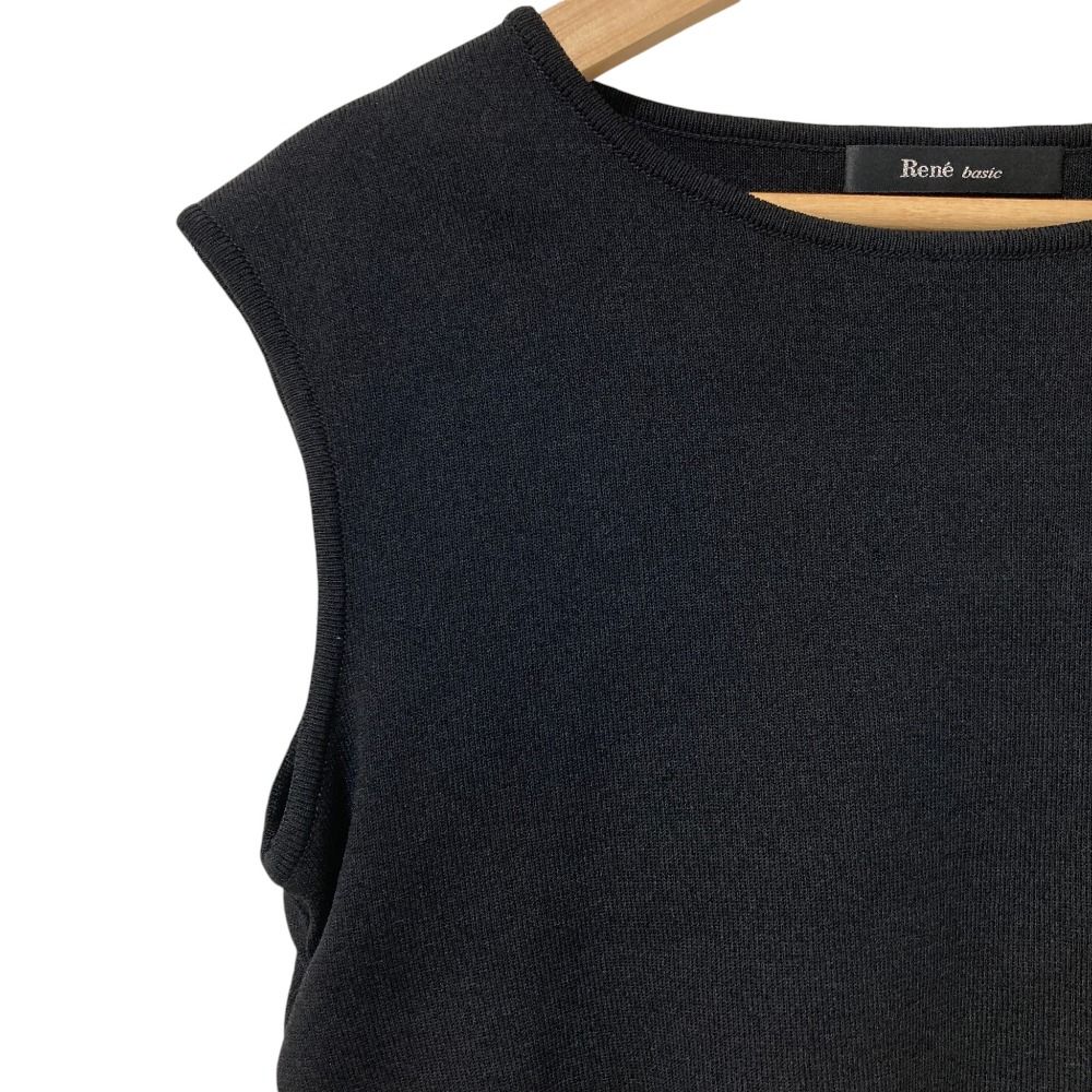 良品 Rene basic ルネベーシック セパレート ノースリーブニット