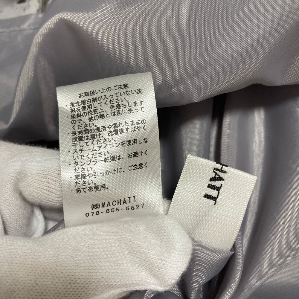 未使用 MACHATT マチャット カットワークレースドレス ロングスリーブ