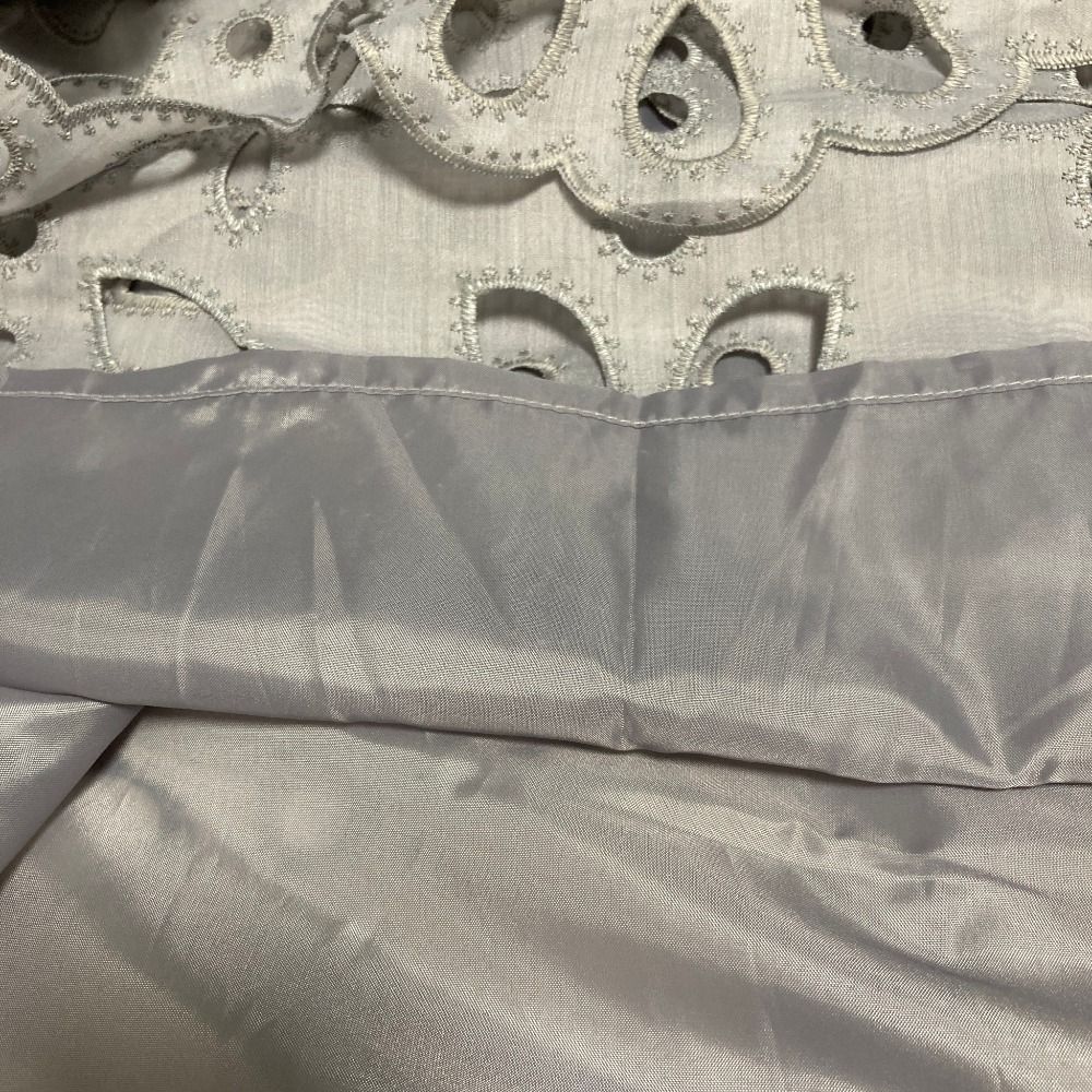 未使用 MACHATT マチャット カットワークレースドレス ロングスリーブ