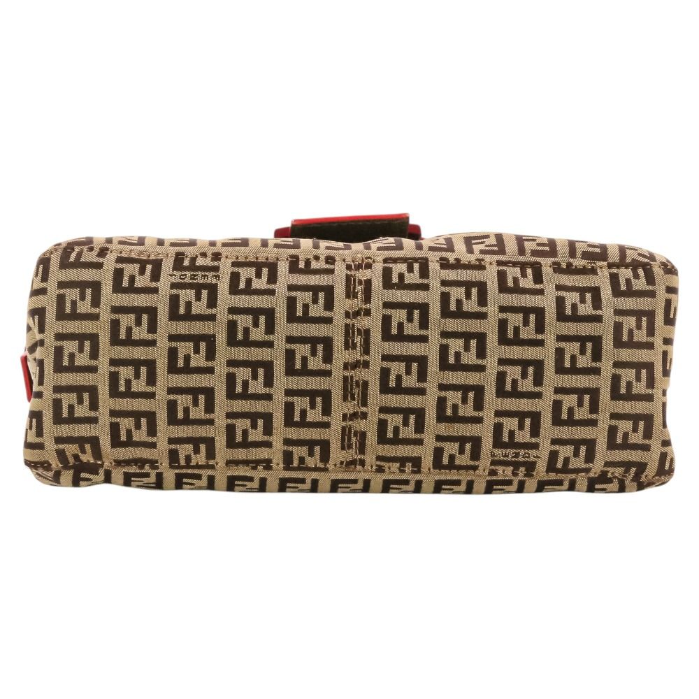 良品 FENDI フェンディ ズッキーノ キャンバス マンマバケット
