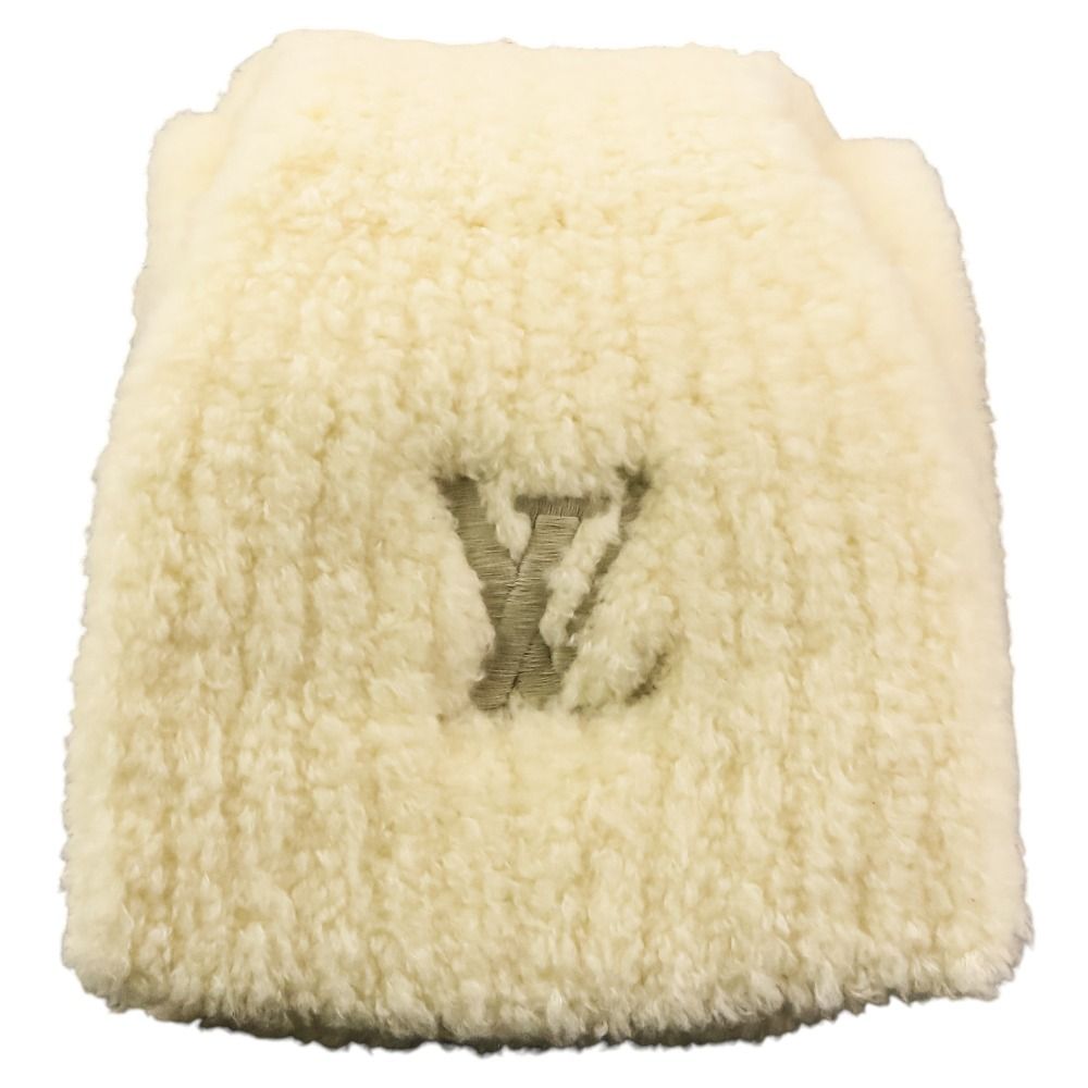 美品 Louis Vuitton ルイヴィトン ニット マフラー オンリー LV ミニ