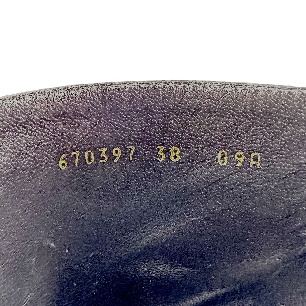 美品 GUCCI グッチ GGマーモント レースアップ レザー ショートブーツ