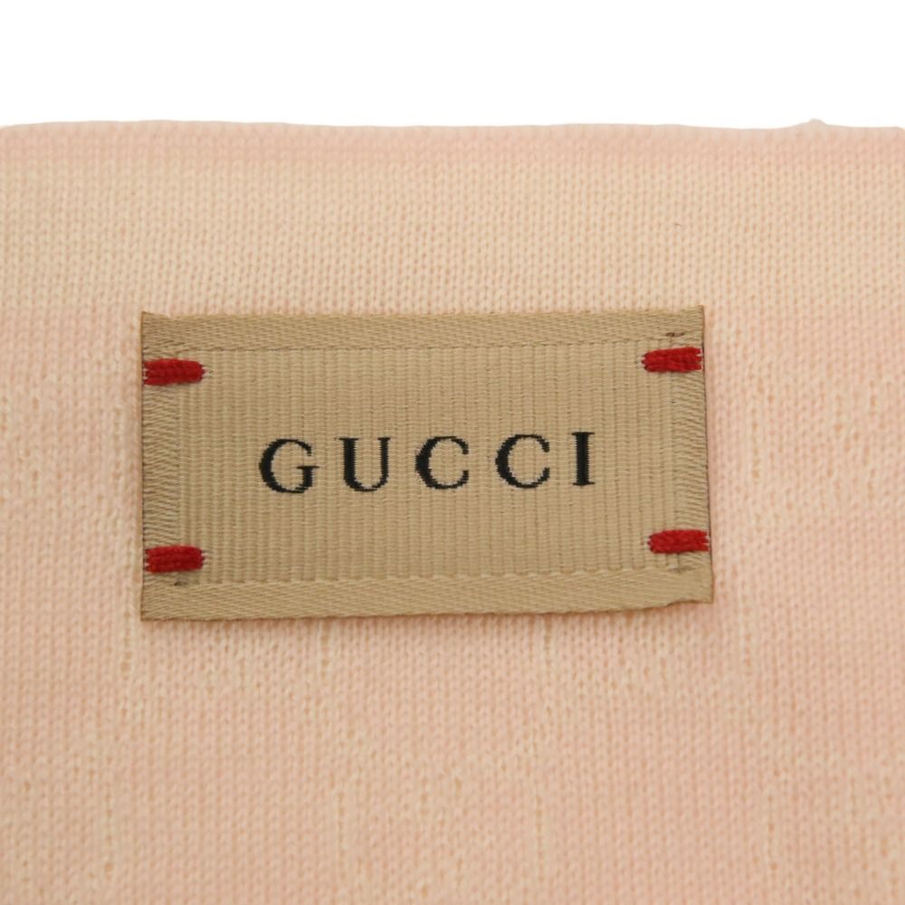 美品 GUCCI グッチ ベビー GGパターン ウール ブランケット ひざ掛け