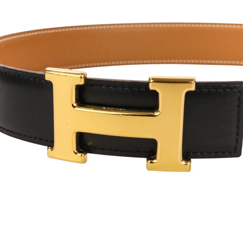 良品 HERMES エルメス コンスタンス Hバックル レザー リバーシブル