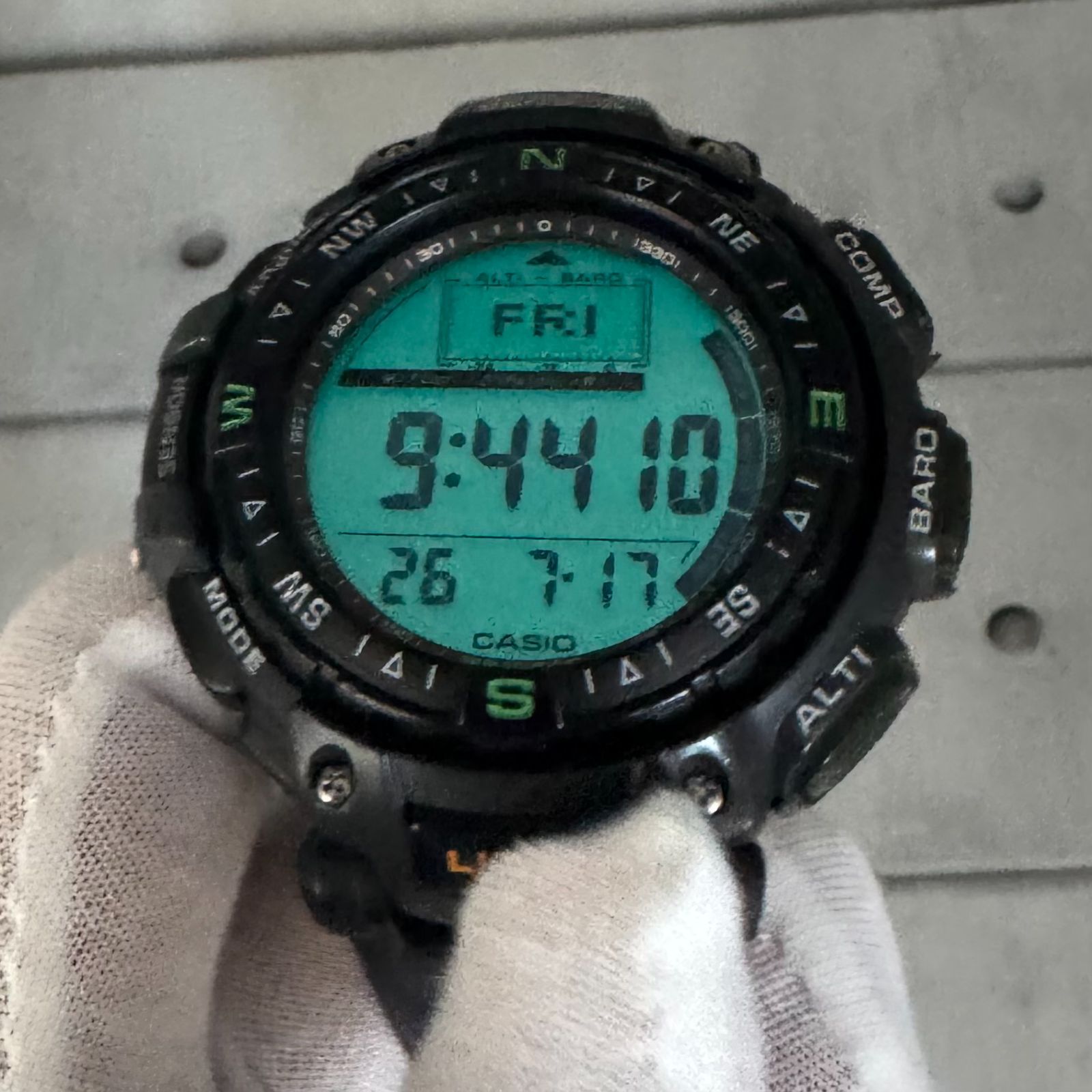 稼働／美品／電池交換済】CASIO PROTREK PRG-40SJ カシオ プロトレック 
