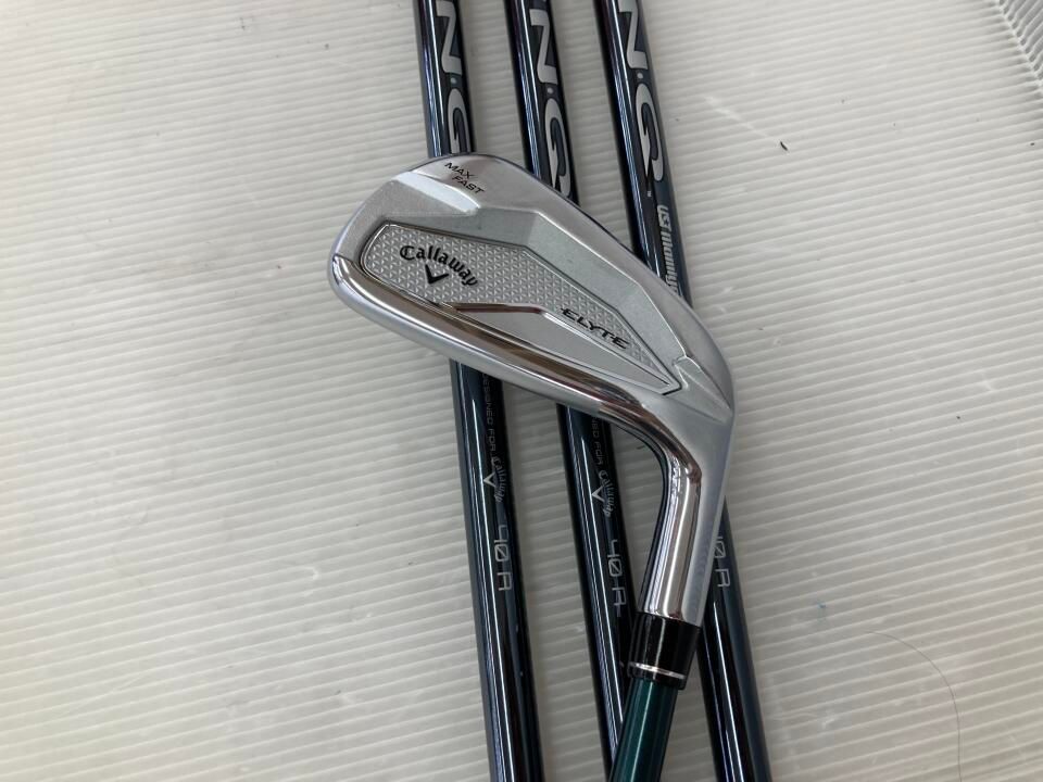 キャロウェイ　ELYTE MAX FAST　LIN-Q GREEN 40 for Callaway　Rフレックス　アイアンセット　中古　ゴルフドゥ！大宮丸ヶ崎店【最短即日発送】