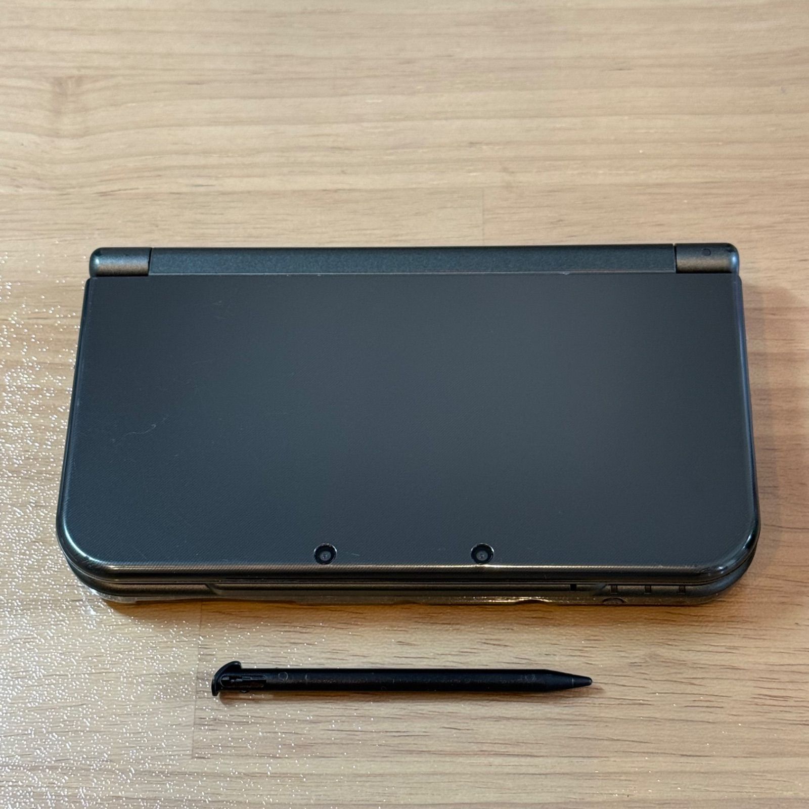 7-120【上IPS・日焼けあり】Newニンテンドー3DS LL メタリックブラック
