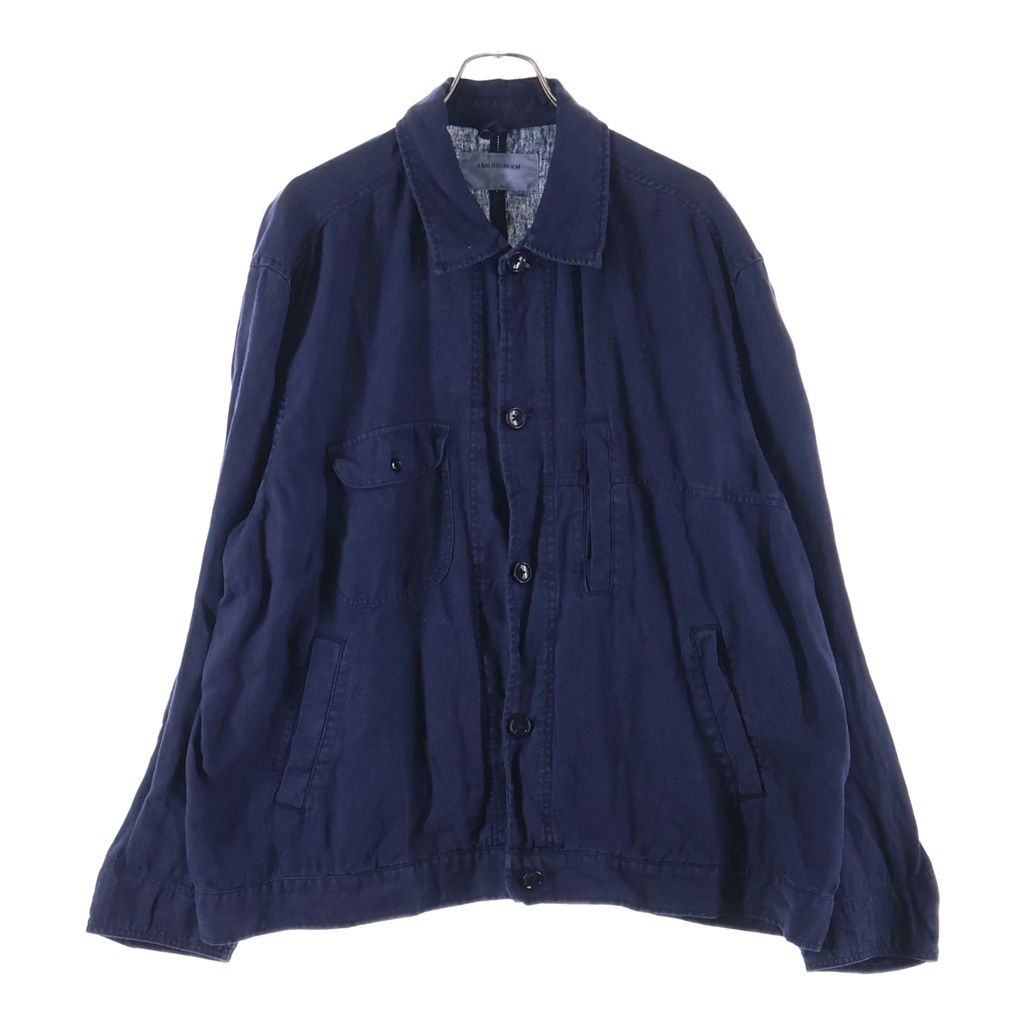 anachronorm (アナクローム) SULFUR DYED LINEN UTILITY JACKET 硫化