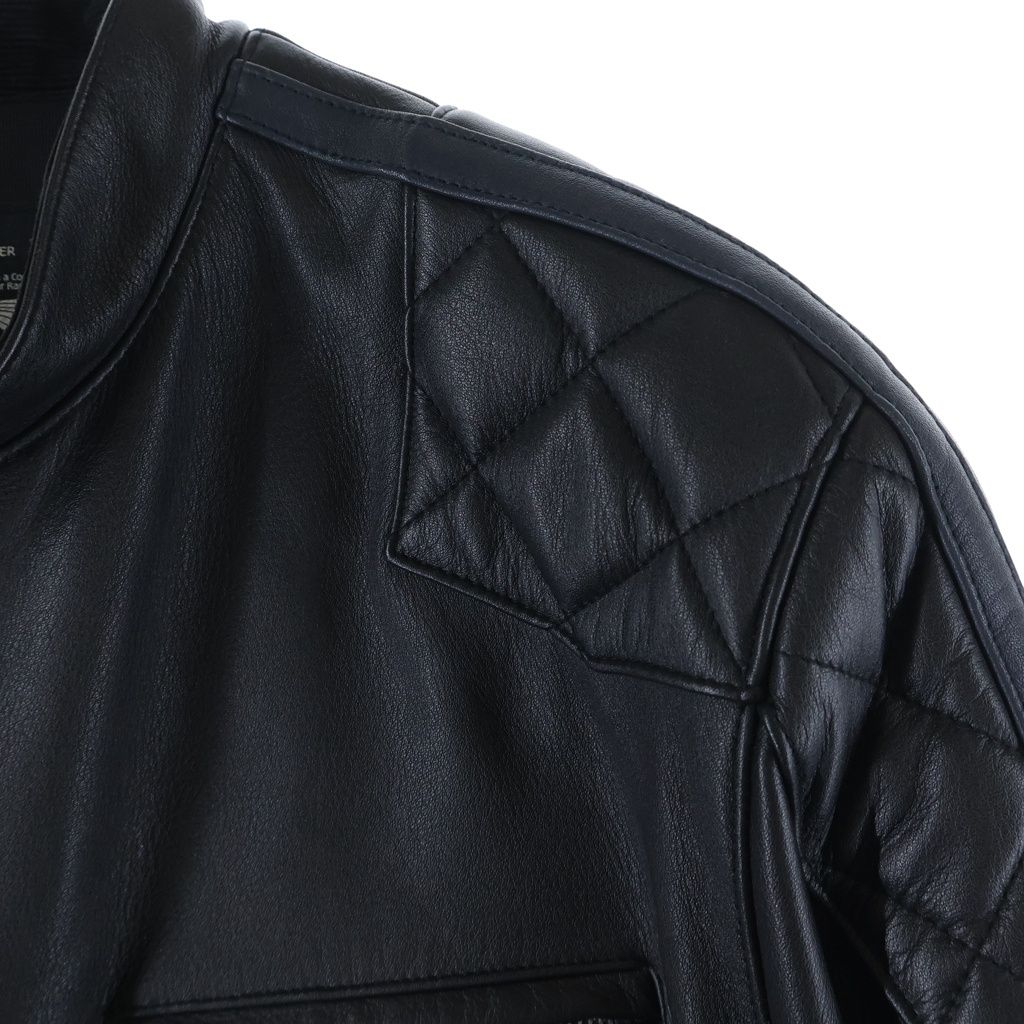 NEIGHBORHOOD (ネイバーフッド) LEATHER RACING JACKET シングル
