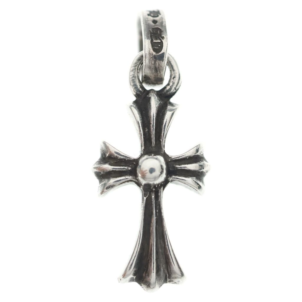 CHROME HEARTS (クロムハーツ) CRS BBYFAT ベイビーファットクロス ペンダントトップ シルバー BCA237