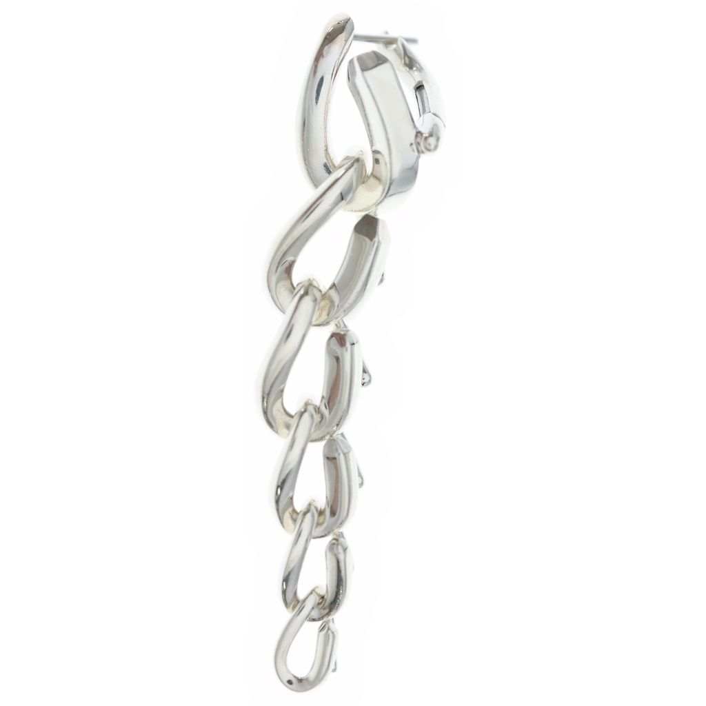 TIFFANY & Co. (ティファニー) フォージ ドロップリンク ピアス シルバー