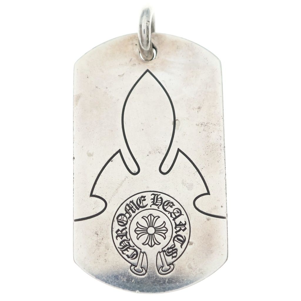 CHROME HEARTS (クロムハーツ) D TAG LRG ラージドッグタグ フレアニー
