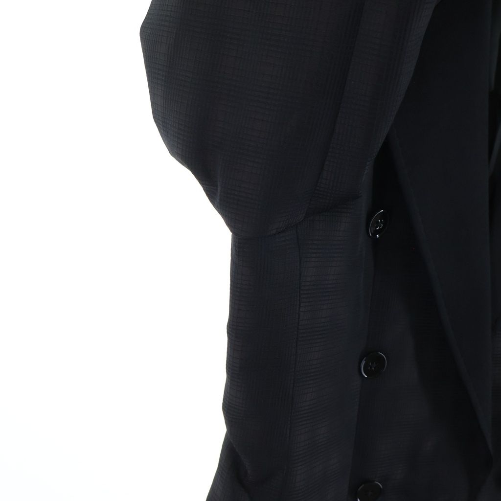 DOLCE & GABBANA (ドルチェアンドガッバーナ) チェック柄ダブルブレス