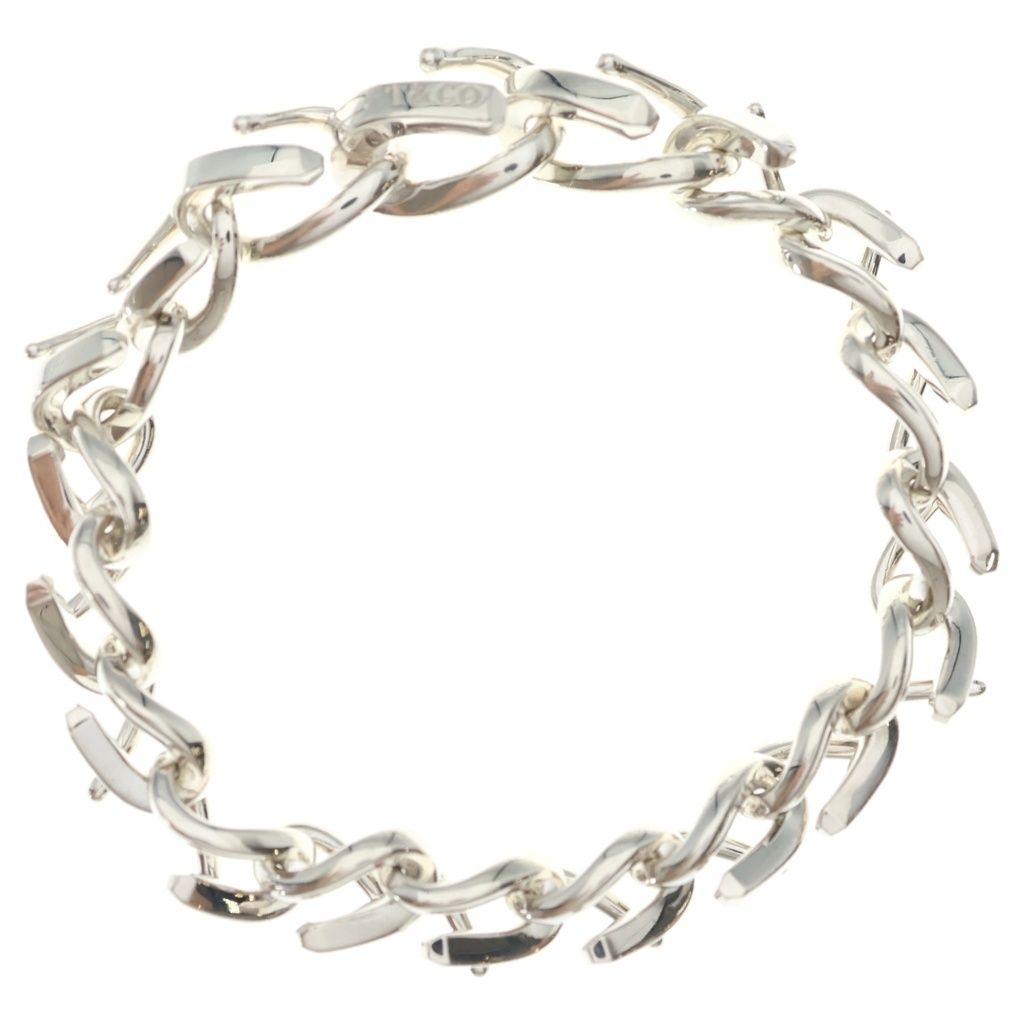TIFFANY & Co. (ティファニー) フォージ ミディアムリンク 19コマ チェーン ブレスレット シルバー