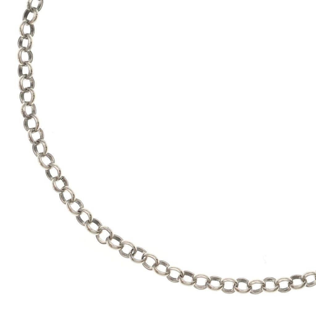 CHROME HEARTS (クロムハーツ) NECKCHAIN R18 ロールチェーンネックレス 18inch シルバー