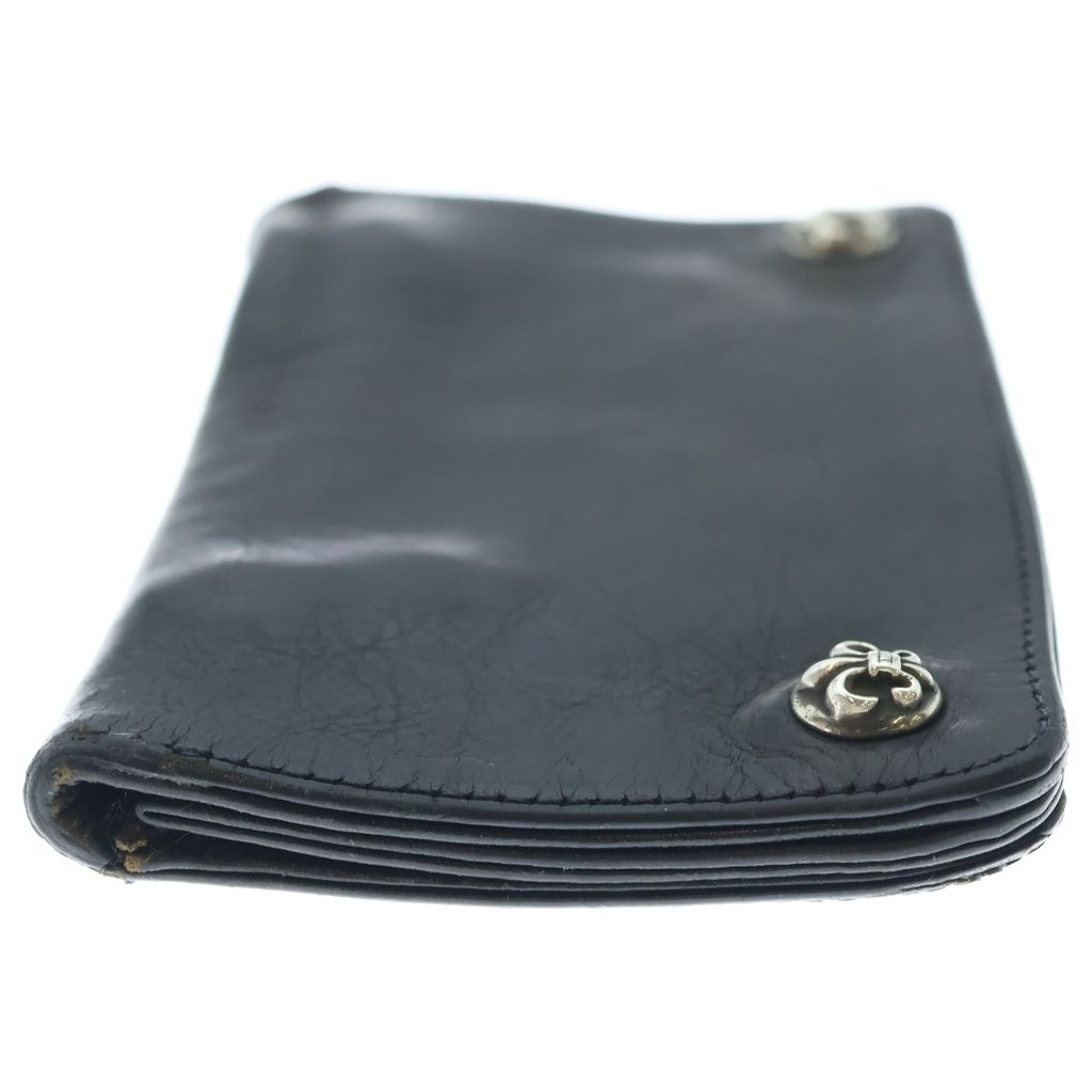 CHROME HEARTS (クロムハーツ) 1ZIP BS FLEUR BUTTON WALLET 1ジップ