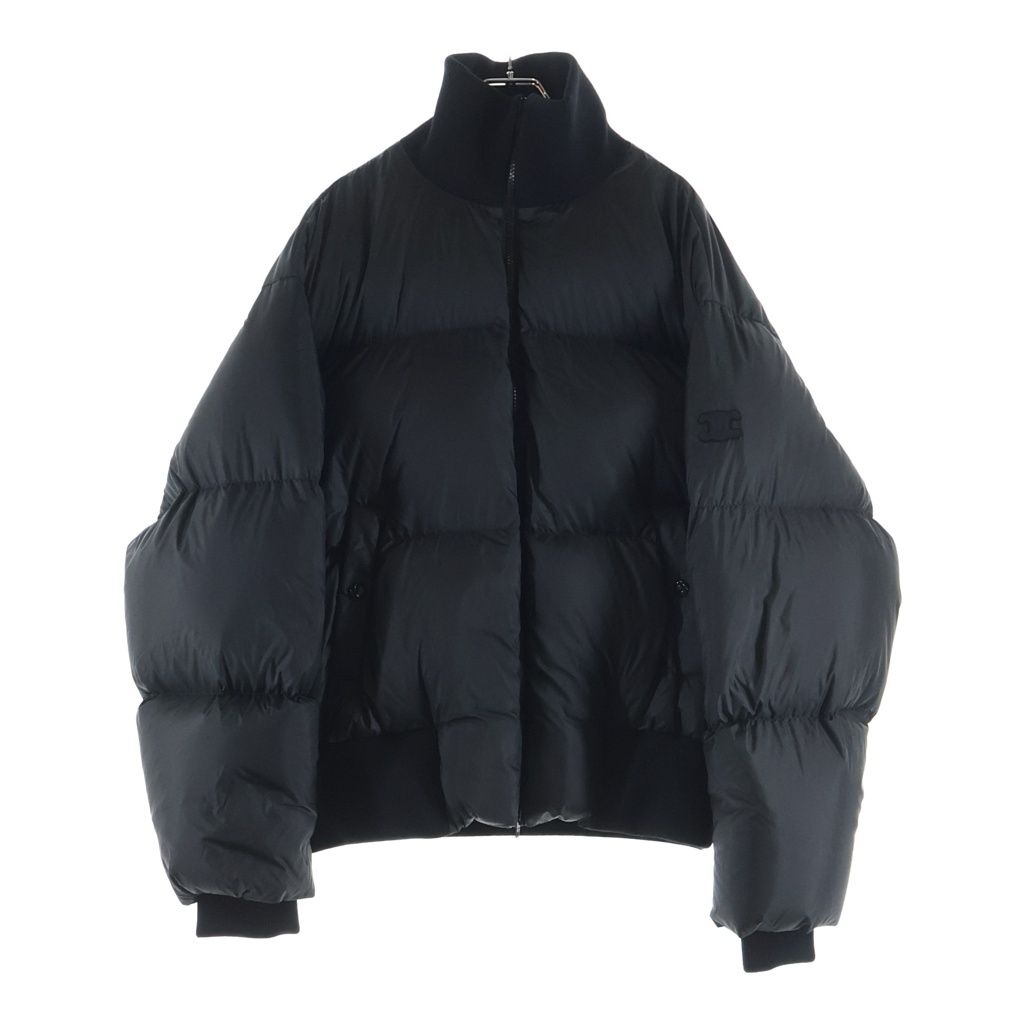 CELINE (セリーヌ) 26SS トリオンフ ロゴパッチ パフファー ダウンジャケット アウター RV12E1474 38NO