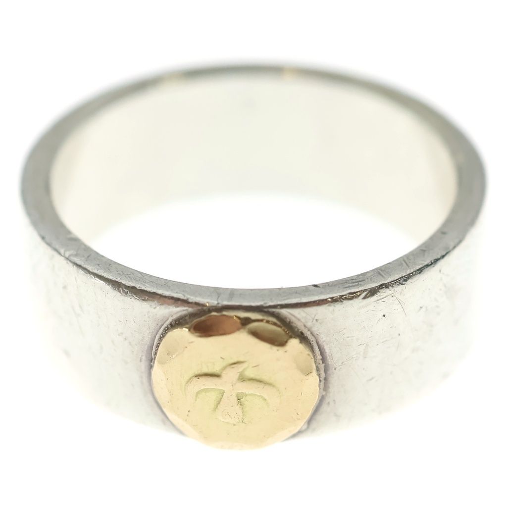 goro's (ゴローズ) 平打ちリング シルバー/ゴールド BGA122 60,500円