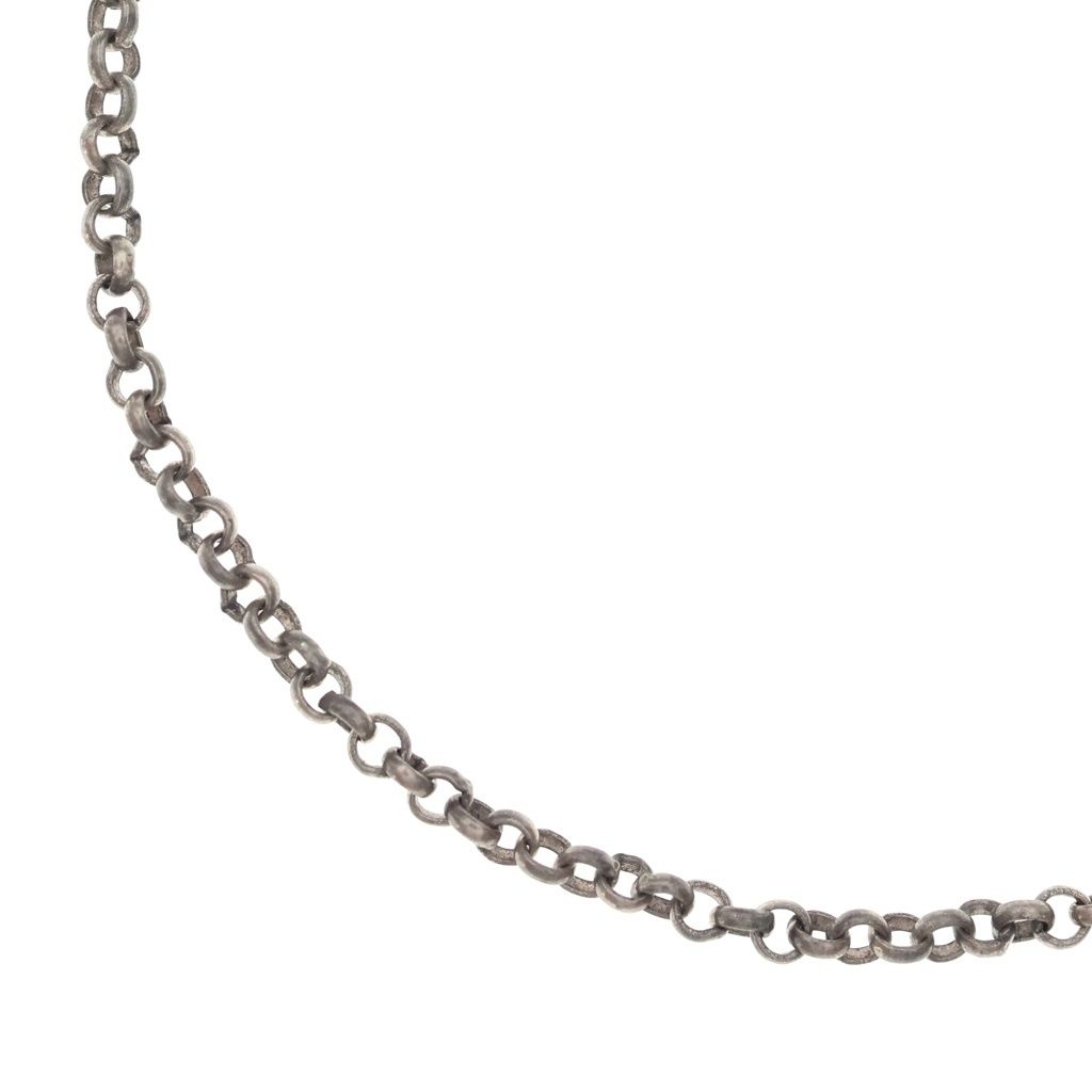 CHROME HEARTS (クロムハーツ) NECKCHAIN R18 ロールチェーンネックレス 18inch シルバー BCA083