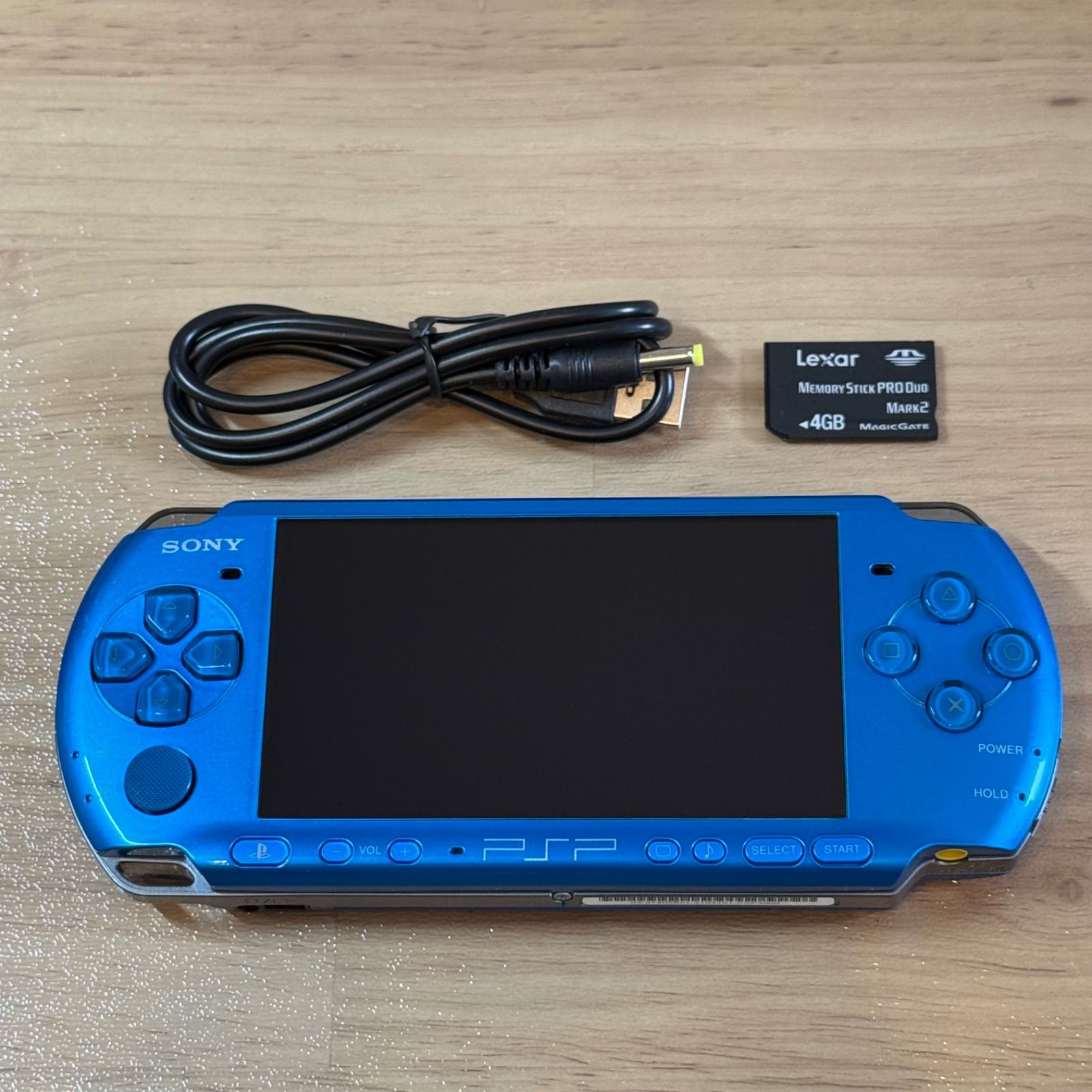7-122【美品】PSP-3000 バイブラントブルー - メルカリ